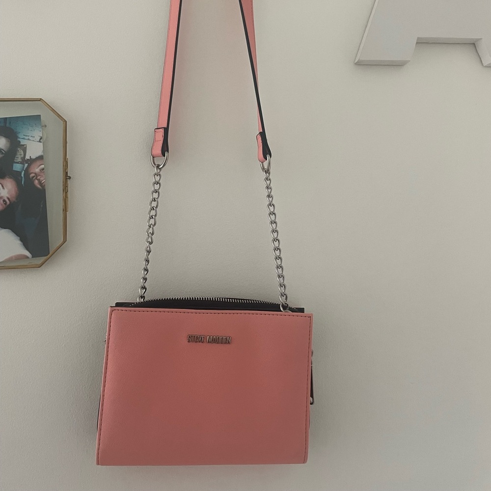 Coral Steve Madden Cross Body Bag